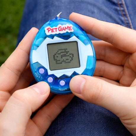 Eddy toys pet game machine 168-in-1 - virtueel huisdier leercomputer - 168 spelletjes - draagbaar en lichtgewicht - batterijen inbegrepen - vanaf 4 jaar - meerkleurig