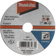Makita accessoires doorslijpsch. 125x2,5mm metaal | 1 stuk - a-85313