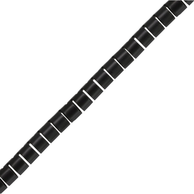 Inline cable eater kabelslang met rijgtool - 28 mm 10m zwart