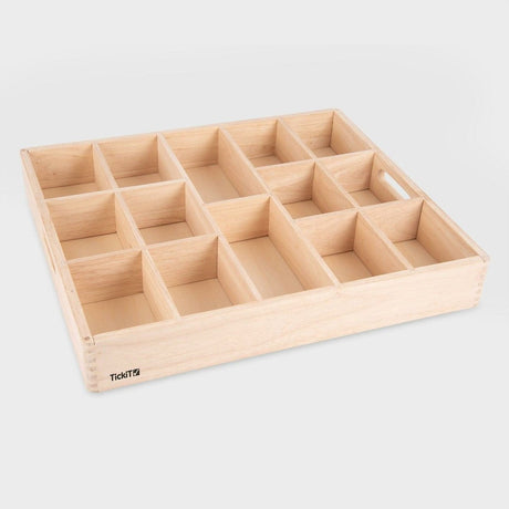 Tickit® tickit | houten sorteerbak - 14-voudig