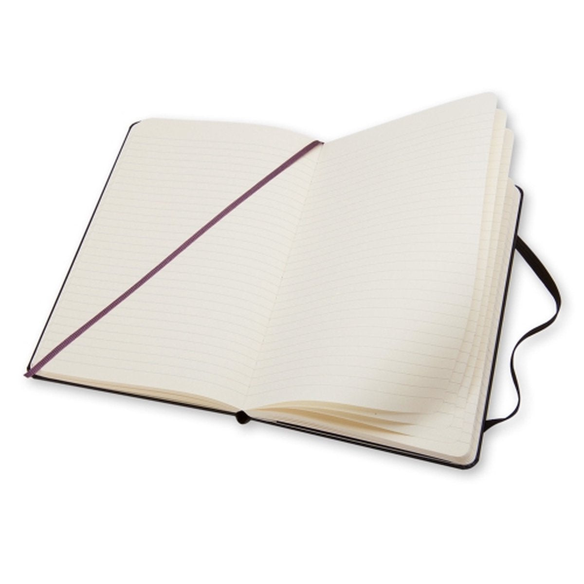 Moleskine classic notitieboek - large - hardcover - geruit - zwart