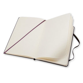 Moleskine classic notitieboek - large - hardcover - geruit - zwart