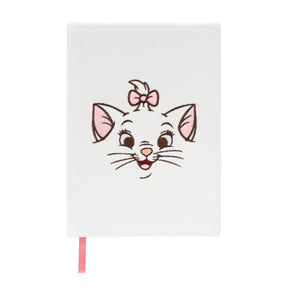 Disney notizbuch - premium - plüsch-einband - bonjour marie unisex notebook - wit - standard