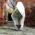 Nature - winterhoes - 250 x ø200cm - wit - afdekhoes - met rits