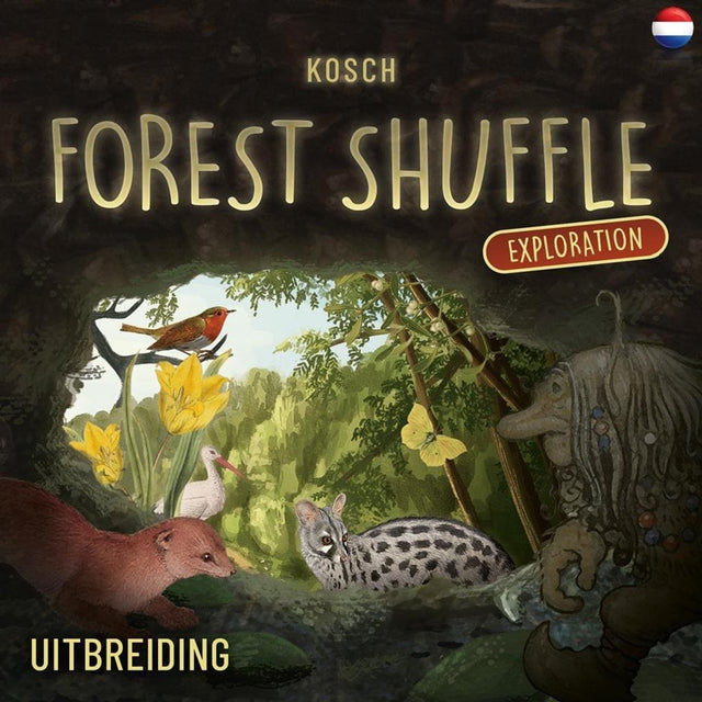 Lookout games spel - kaartspel - forest shuffle - uitbreiding - exploration - 2 tot 5 spelers - 10+