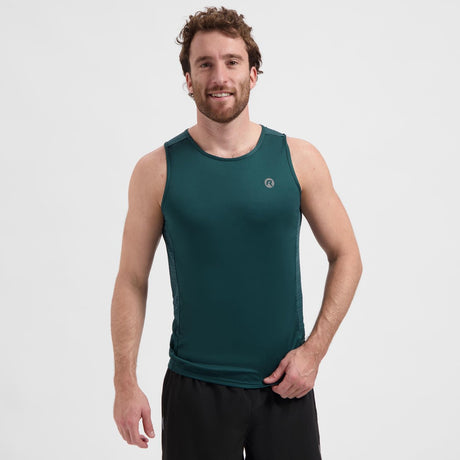 Rogelli core heren hardloopsinglet - mouwloos - teal