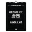 Rumag verjaardagskalender - a4