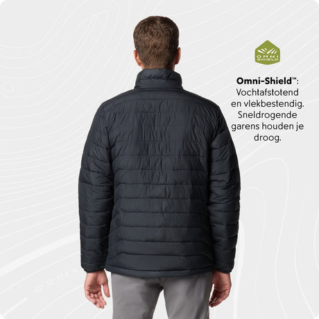 Columbia powder lite™ ii jacket men's outdoorjas - black - maat xxl