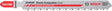 Bosch expert serie - jigsaw blad - 3 stuks - plastic composites clean - t 301 chm