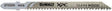 Dewalt dt2216-qz - hout bewerken jigsaw bladen - 82x2mm - t-schacht - 5 stuks