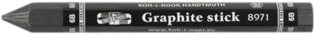 Koh-i-noor grafietstift 8973 6b 10mm | 12 stuks