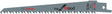 Bosch reciprozaagblad s 644 d top for wood - 25 stuks