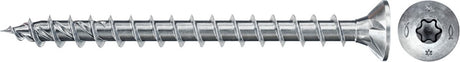 Fischer spaanplaatschroef powerfast ii 4,5x40 tx verzonken kop voldraad blauw verzinkt (200)