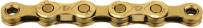 KMC Ketting e12 Ti-Ni goud, 1 2x11 128, 130 schakels, 5.2mm pin, 12-speed