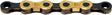 Kmc x12 waxed - ti-n - gold black