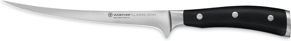 Wusthof classic ikon - fileermes - 18cm - rvs