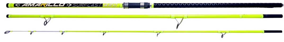 Albatros strandhengel - - amarillo - 4.20m - 100-250gr - geel