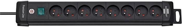 Brennenstuhl power socket 8 sockets with switch
