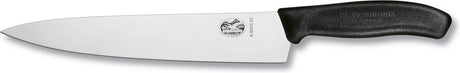Victorinox swiss classic koksmes - 22cm - rvs fibrox - zwart - blister