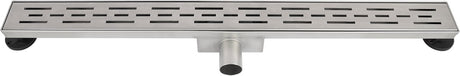 Differnz douchegoot - zonder flens rvs - 7 x 7 x 80 cm