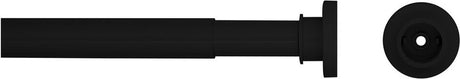 Sealskin seallux douchegordijnstang - 80-130 cm - zwart