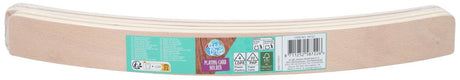 Eddy toys kaarthouder hout 36 cm- kaartenhouder voor kinderen en volwassenen - speelkaarten houder met gebogen vorm - kaartenstandaard fsc gecertificeerd - houten spel accessoire