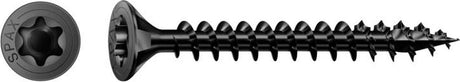 Spax spaanplaatschr voldr verz zwart pk tx20 4.5x40 - 200 stuks