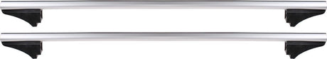 dakdragerset Fly Bar 100 kg 124 cm aluminium zilver