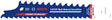 Bosch accessories 2608901704 expert multi material demolition s681klhm blad zaagbladlengte 80 mm 1 stuk(s)