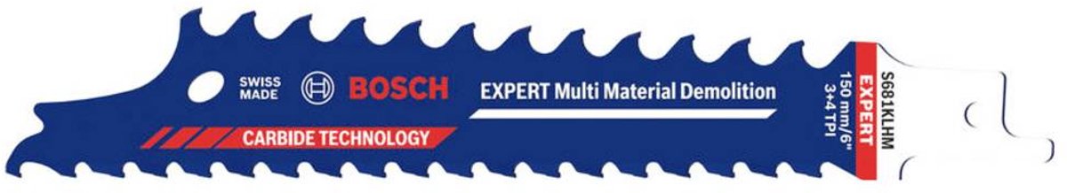 Bosch accessories 2608901704 expert multi material demolition s681klhm blad zaagbladlengte 80 mm 1 stuk(s)