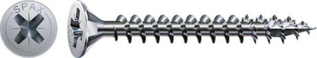 Spax universele schroef, 5 x 40 mm, 360 st, voldraad, verzonken kop, kruiskop z, 4cut, yellox - 8000000288265