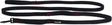 Beeztees parinca premium hondenriem 3 meter - hondenlijn - met 3 handvaten - nylon - zwart - 300cmx20mm