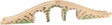 Bigjigs rails - brug - 3 bogen