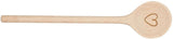 Goki houten pollepel hart, 20cm