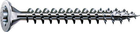Spax universele schroef, 5 x 80 mm, 90 stuks, volledig van schroefdraad voorzien, verzonken kop, t-star plus t20, 4cut, wirox - 8000000288067