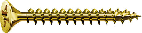 Spax universele schroef, 3 x 20 mm, 180 st, voldraad, verzonken kop, kruiskop z1, 4cut, yellox - 8000000286803