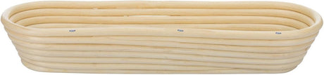 Westmark rijsmandje, voor 1500-2000 g brooddeeg, ovaal, lengte: ca. 40 cm, rotan, lichtbeige