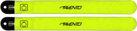 Avento slap-on banden - oplaadbare led - 2 st