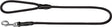 Hunter looplijn freestyle nylon rond zwart - hondenriem - 110x1 cm