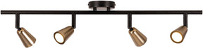 Lucide tiana - plafondspot (plafondlamp) - 4xgu10 (mr16) - champagne kleur - essential