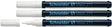 Schneider schrijfwaren schneider lakmarker - maxx 271 - 1-2 mm - wit - 3 stuks - s-127149-3