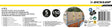 Dunlop spanband met ratel - 4 stuks - 5 m - tot 150 kg - geel