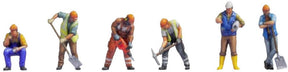 Noch 35050 n bouwvakkers figuren kant-en-klaar model