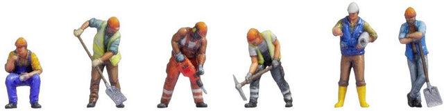 Noch 35050 n bouwvakkers figuren kant-en-klaar model