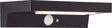 Brilliant barker - buiten wandlamp - led 3w - solar - 430 lm - 4000k - ip44 - zwart
