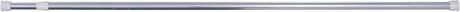 Differnz round douchestang - uitschuifbaar 125 x 220 cm - monteren zonder boren - klemmen tussen wand en plafond - belastbaar tot 40 kg - aluminium - kleur chroom