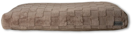 Scruffs - oxford orthopedisch hondenkussen - silver - extra large 120 x 75 x 14 cm xl