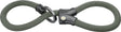 Abus fietsslot kettingslot - infinity loop 1806 - security level 6 - groen - 140 cm - geschikt voor elektrische fietsen en stadsfietsen