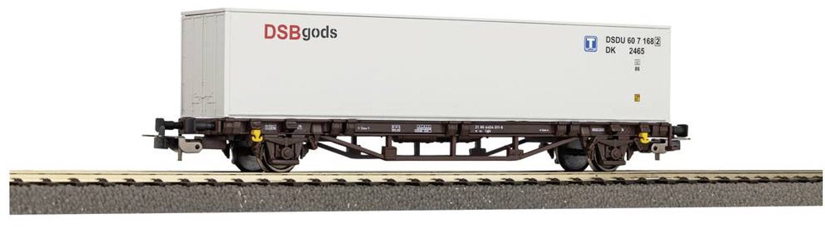 Piko h0 27720 h0 containerwagen lgjs van de dsb