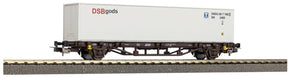Piko h0 27720 h0 containerwagen lgjs van de dsb